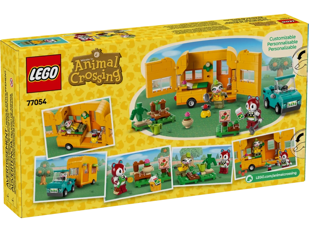 Конструктор LEGO Animal Crossing 77054 Магазин товаров для дома на колесах и сада Лейфа