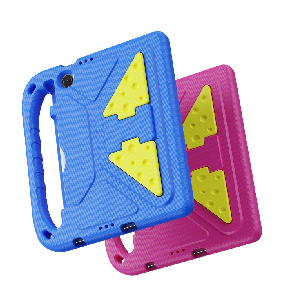 Детский чехол синего цвета на планшет Lenovo Tab K10 Gen 2 10.1 и Tab 10.1 Tablet (2025-) от Dux Ducis, серия Puff Series Case
