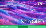 MiniLED телевизор Samsung AI Neo QLED QN80F QE75QN80FAUXRU
