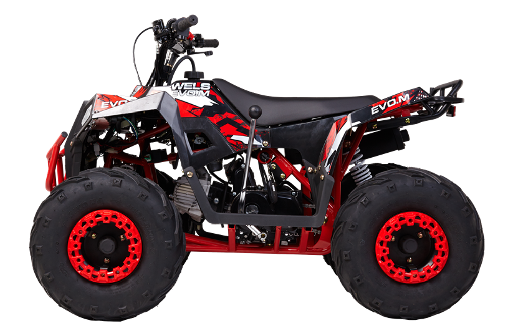 Квадроцикл Wels EVO-M 110 7" Черный-Красный
