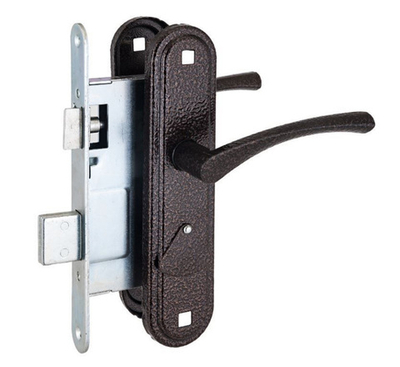 Замок Димитровград врезной "Зенит" ЗВ9.2-01 (Омега) сувальд с руч медь