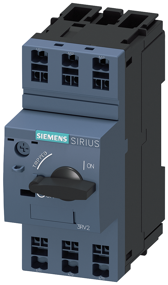 Siemens Выключатель Автоматический для защиты электродвигателя, 130A, 3RV20111JA20