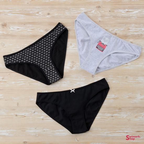 Трусики женские DOMINANT 35000-210, BIKINI, 3 шт. в уп.