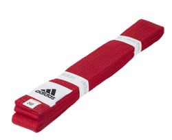 Пояс для тхэквондо Adidas Club красный