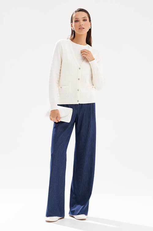 1979 Кардиган женский (молочный)