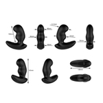 Черный вибромассажер простаты Nexus Ride Extreme - 14,1 см. (Цвет: черный)