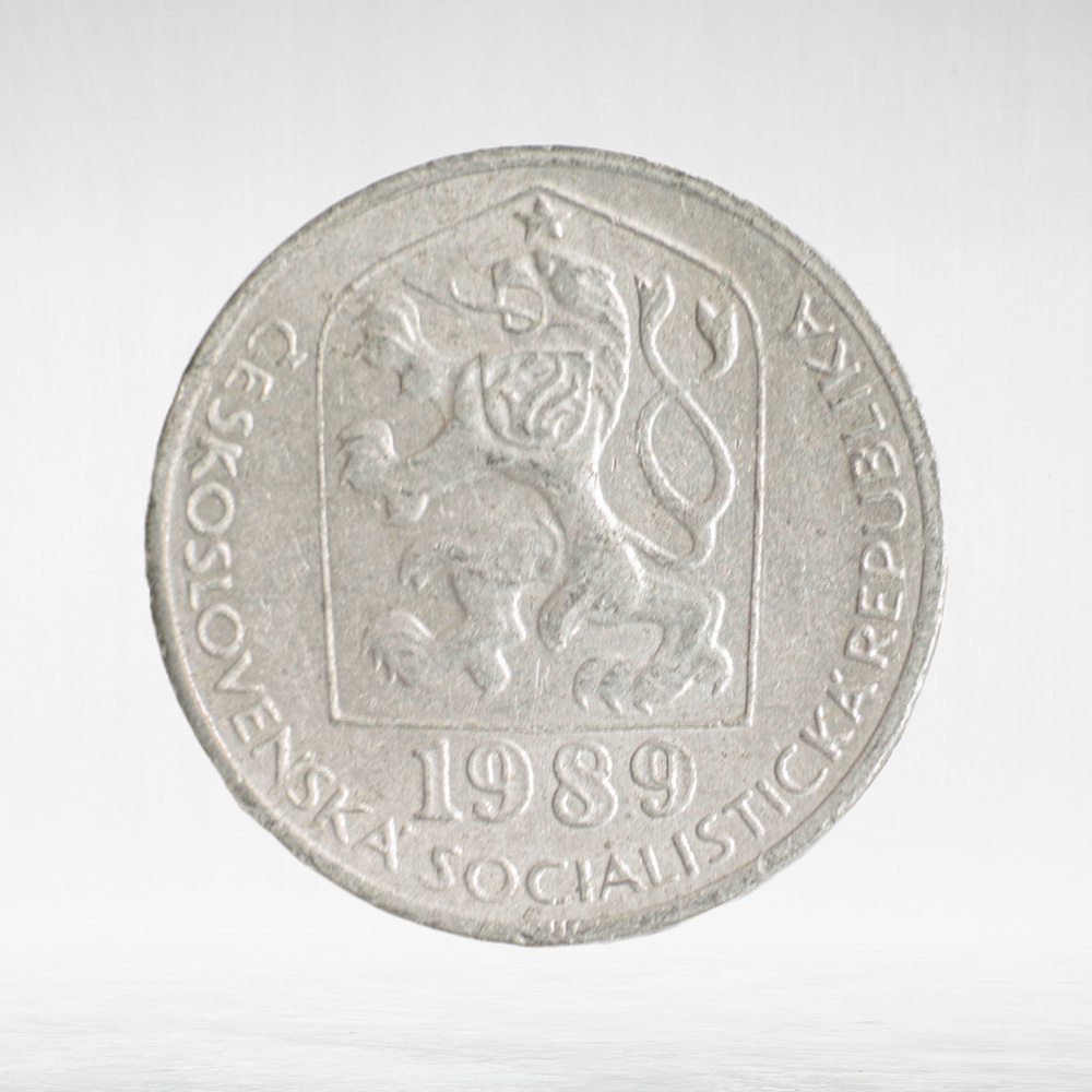 Czechoslovakia, 10 Haléřů, 1989, VF