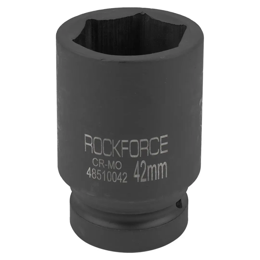 Головка ударная глубокая 42мм 1''6гр. RockForce##Rock FORCE RF-48510042