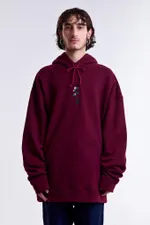 Худи Гербарий Клевер Warm Бордо