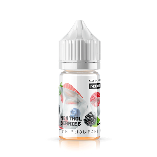 Жидкость URBN Nice (30 мл, 20 мг HARD SALT) Menthol Berries