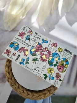 Набор слайдеры 2шт Lucky Rose. Foil 123, 124