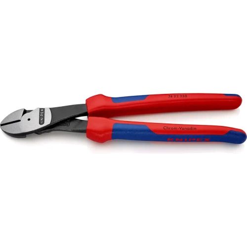Кусачки боковые особой мощности черненые 250 мм Knipex 74 22 250