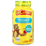 L'il Critters, Омега-3, вкус «Малиновый лимонад», 120 жевательных конфет