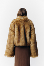 Эко-шуба Lisa Patrikeevna | Рыжий