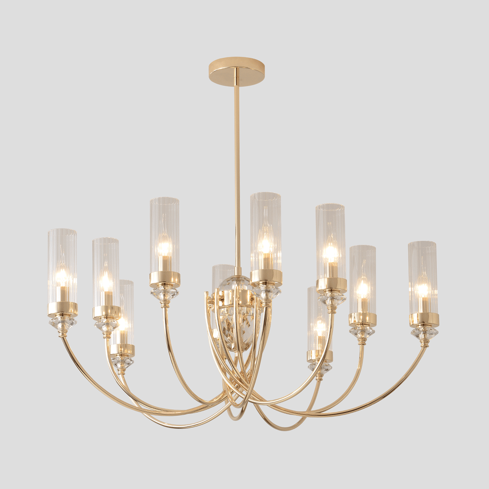 Люстра Crystal Lux SECRET SP10 GOLD