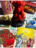 Свеча программная "Санта Муэрте"