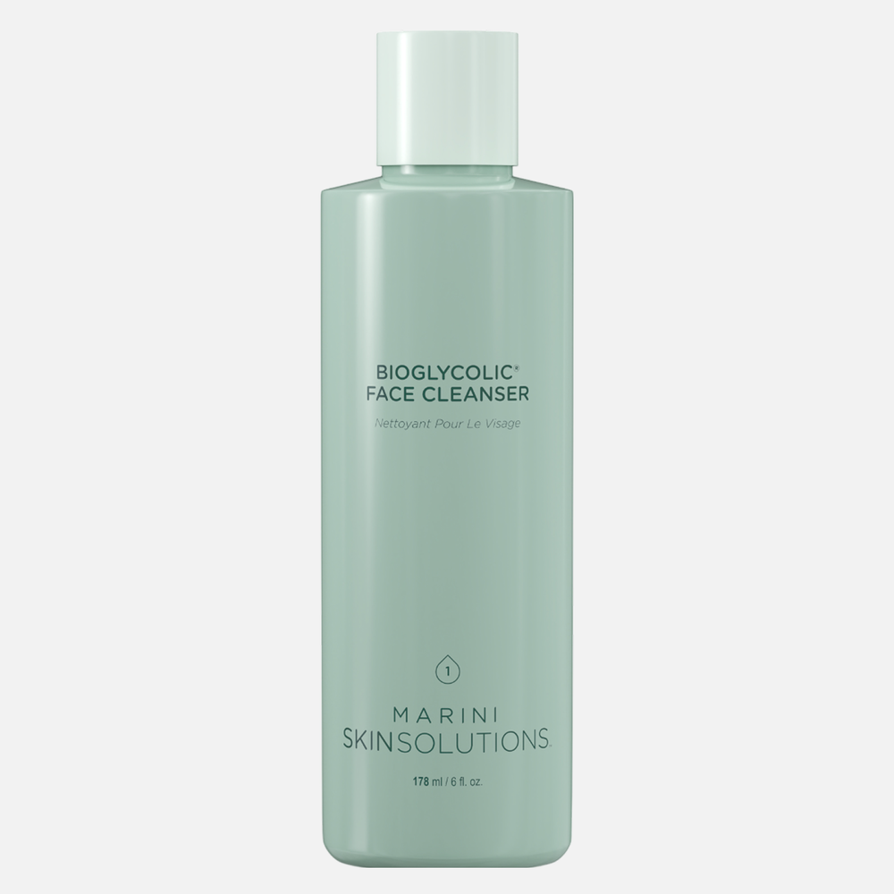JAN MARINI Bioglycolic Face Cleanser Очищающая эмульсия на основе гликолевой кислоты для выравнивания тона и рельефа кожи, 178 мл