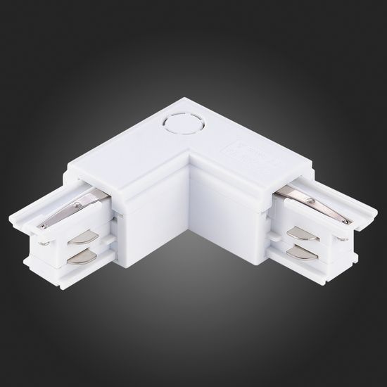 ST030.509.15R Угловой токоподвод правый для трехфазного шинопровода ST-Luce Белый TRACE