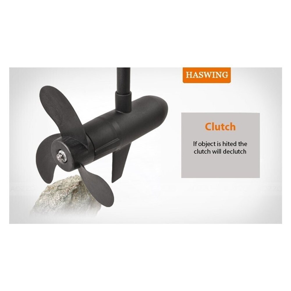 Электромотор Haswing Cayman B 55 lbs GPS NEW с функцией якоря 55Lbs / 12В / 137см