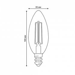 Лампа светодиодная Volpe OPTIMA DIM E14 6Вт 4000K UL-00009246