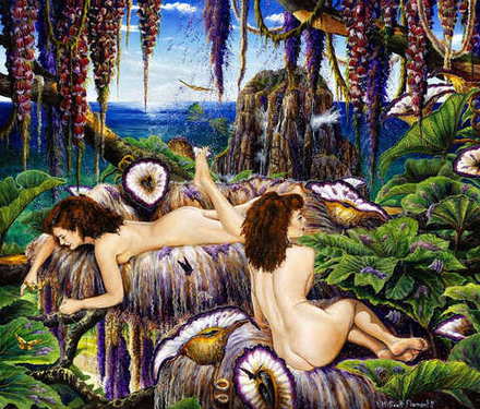 Herve Scott Flament (род. 1959) - эротическое искусство французского художника