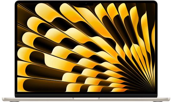 Apple MacBook Air 15" (M5, 10C CPU/10C GPU, 2026), 32 ГБ, 512 ГБ SSD, «сияющая звезда»