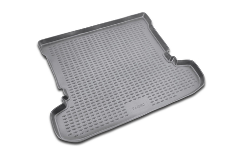 Коврик в багажник MITSUBISHI Pajero III 5D, IV 5D 1999-, внед. (полиуретан, серый) Element.NLC.35.05.B13G