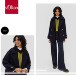 Мягкое шерстяное пальто s.Oliver