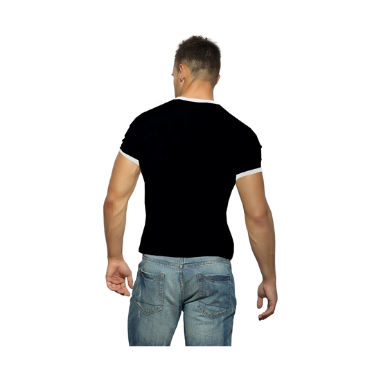 Мужская футболка черная Scandaloso BANG 0102262m-EP