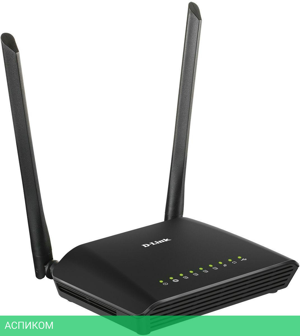 Wi-Fi роутер D-Link DIR-620S/RU/B1A черный