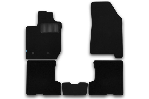 Коврики в салон для LADA Xray 2015-, хэтчбек, 5 шт. (текстиль) KLEVER03523422110KH