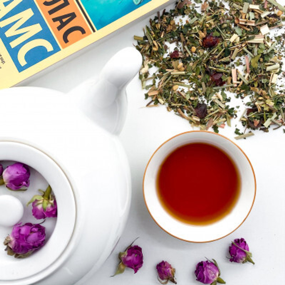 Травяной чай BERRY-TEA  "Тонизирующий" с мятой | 18гр под стакан