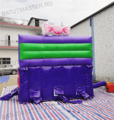 B-15157 Надувная горка "Сладкий замок 3"
