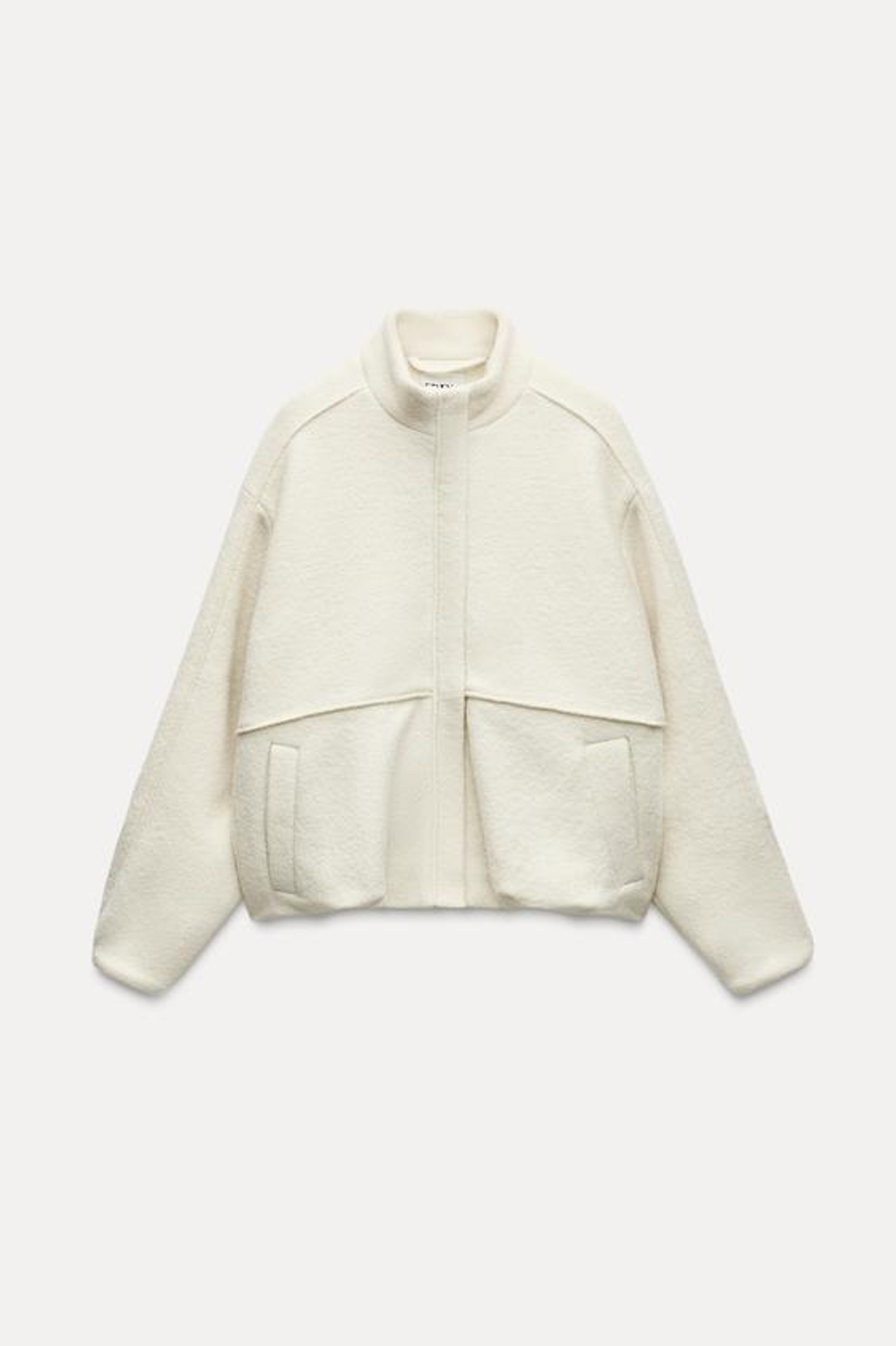 Zara fleece bomber deals