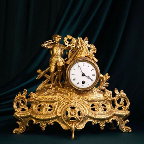 Винтаж: Антикварные настольные,кабинетные часы в стиле Карла Х