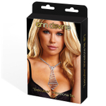 Колье-галстук Ann Devine EXECUTIVE – золотистые кристаллы