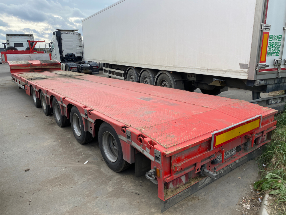 Тверьстроймаш 9939* Полуприцеп тяжеловоз 5 осей 993951-0023 (Раздвижной)