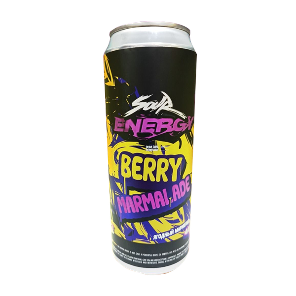 Купить Напиток Sour Energy - Ягодный Мармелад 450 мл