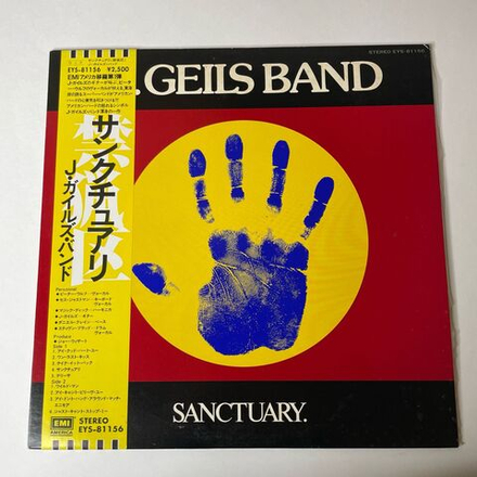 Винтажная виниловая пластинка LP The J Geils Band Sanctuary (Japan 1978) (Obi) I Could Hurt You
