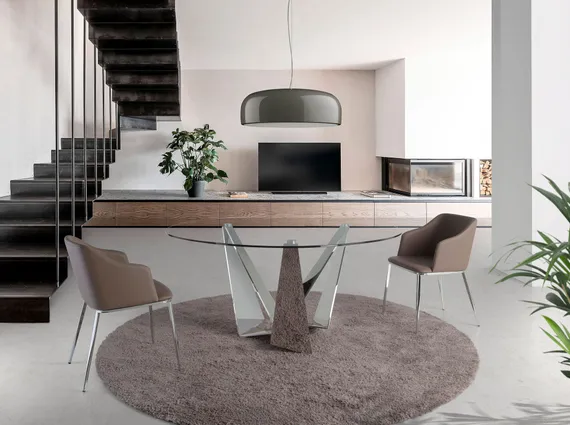 Стул F3201 /4022 коричневый