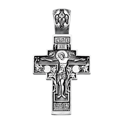 Крест нательный с иконой "Не рыдай мене Мати".