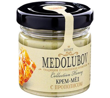 Медовое суфле Медолюбов с прополисом 40мл