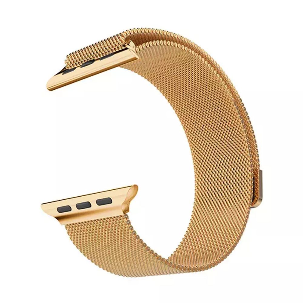 Ремешок Apple Watch 42мм,миланский,сетчатый,золотой Replica