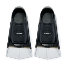 Ласты для бассейна TORRES F01, SWF012407BK, р. EU 45-47 (XXL), черно-серый