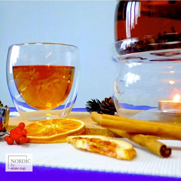Набор для глинтвейна подарочный с бокалами и специями Nordic by Easy-Cup N5