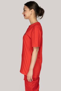 Футболка женская Скорая помощь MedicLine КРАСНАЯ