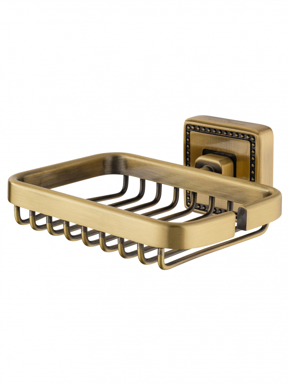 Мыльница с держателем WONZON & WOGHAND ROMA, Бронза (WW-7224)