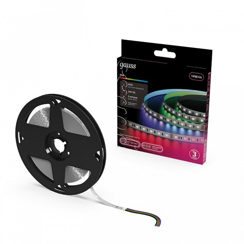 Лента светодиодная Gauss  23637082014