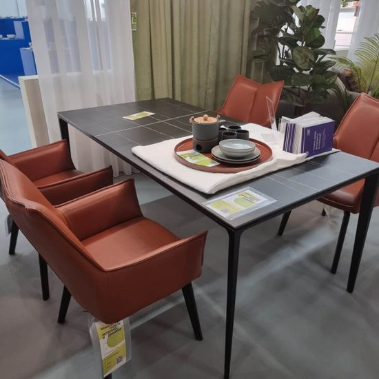 Стол Varna черная керамика 180