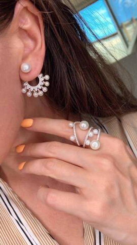 Серьги Санрей